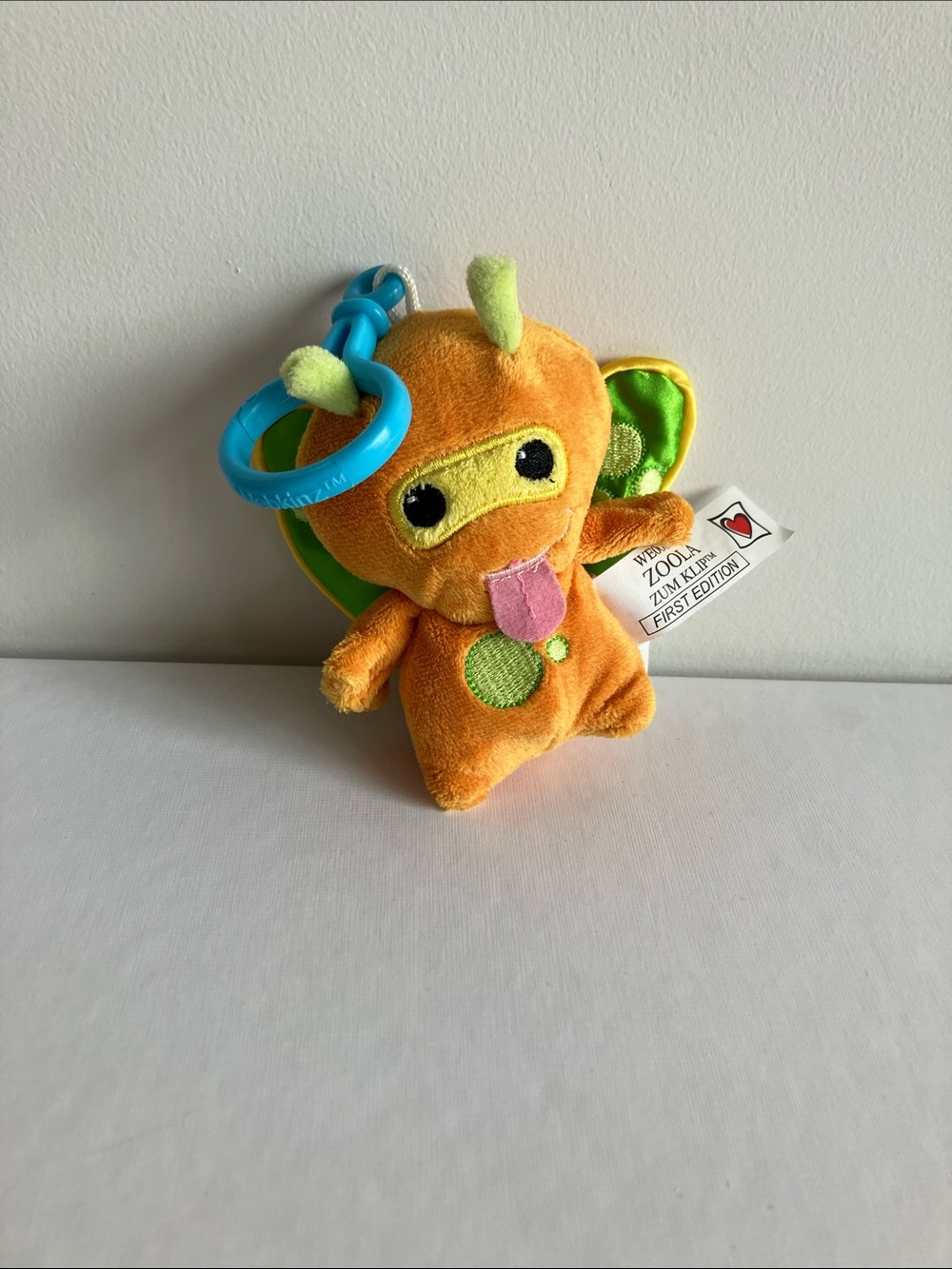 Webkinz Zoola Zumbuddy Kinz Klip Zum Klip Keychain